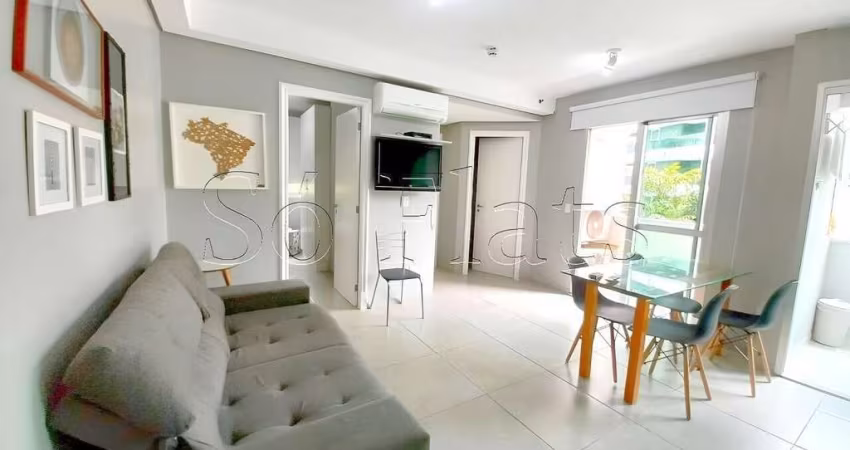 Flat Quality Bela Cintra disponível para venda com 48m², 2 dorms e 1 vaga de garagem
