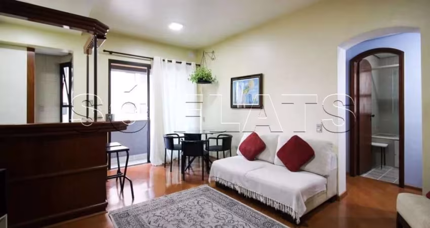 Flat Ritz disponível para venda com 50m², 01 dorm e 01 vaga de garagem