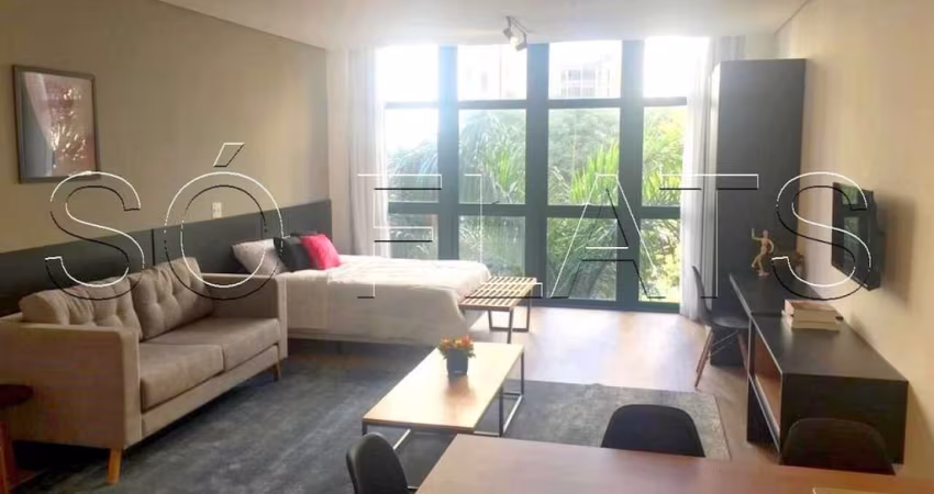 Residencial Romi 56, apto disponível para locação contendo 41m², 1 dormitório e 1 vaga de garagem.