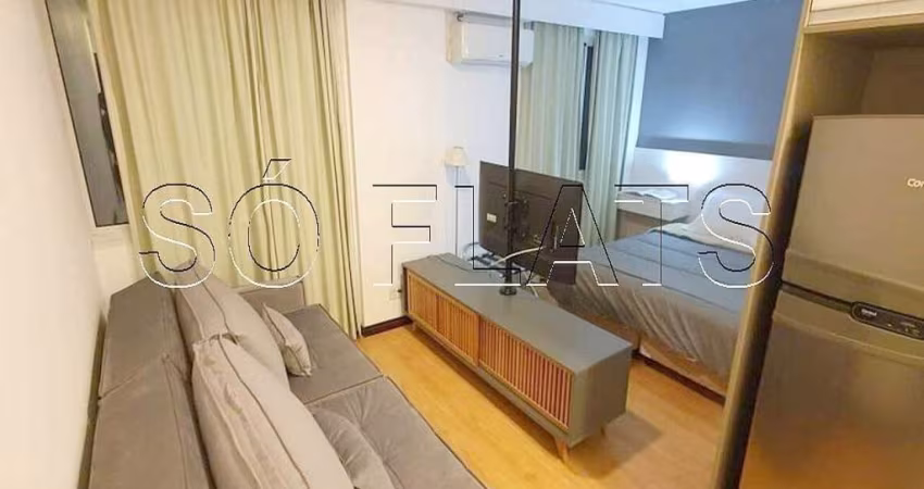Flat Mercure Vila Olimpia disponível para venda com 25m², 01 dormitório e 01 vaga