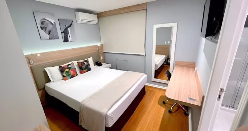 Rio Hotel by Bourbon Curitiba Batel, apto disponível para venda com 15m² e 1 dormitório