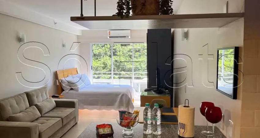 Flat american loft disponível para venda com 32m², 1 dormitório e 1 vaga de garagem