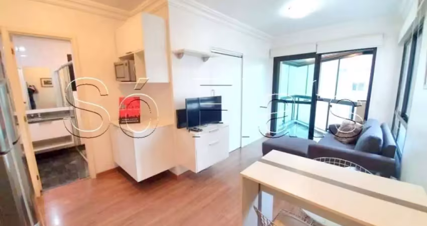 Ótimo Flat disponível para locação próximo a Marginal Pinheiros, Faria Lima, Estação Cidade Jardim.