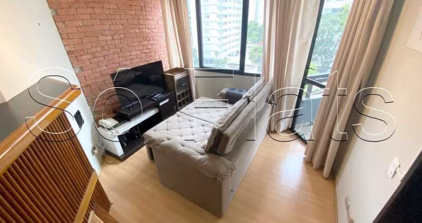 Flat Park Plaza Brooklin, disponível para venda com 47m², 01 dorm e 01 vaga de garagem
