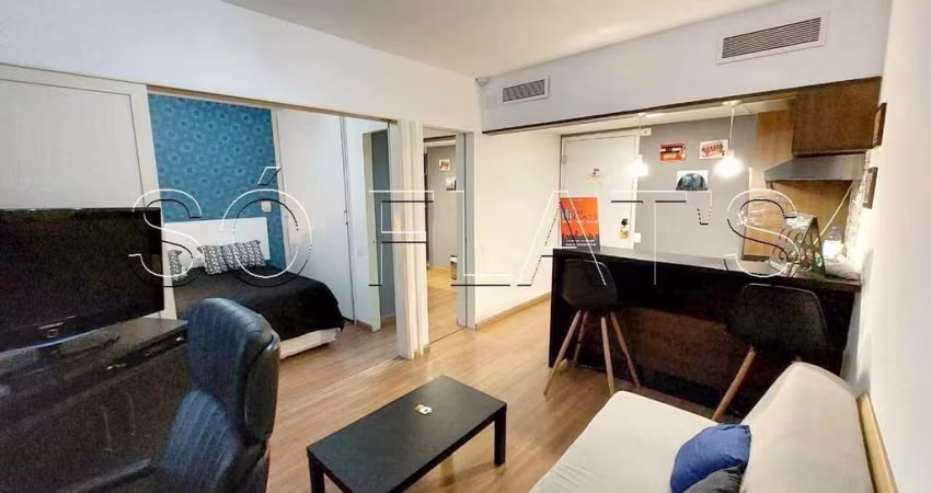 Flat Ninety disponível para venda com 33m², 01 dorm e 01 vaga de garagem