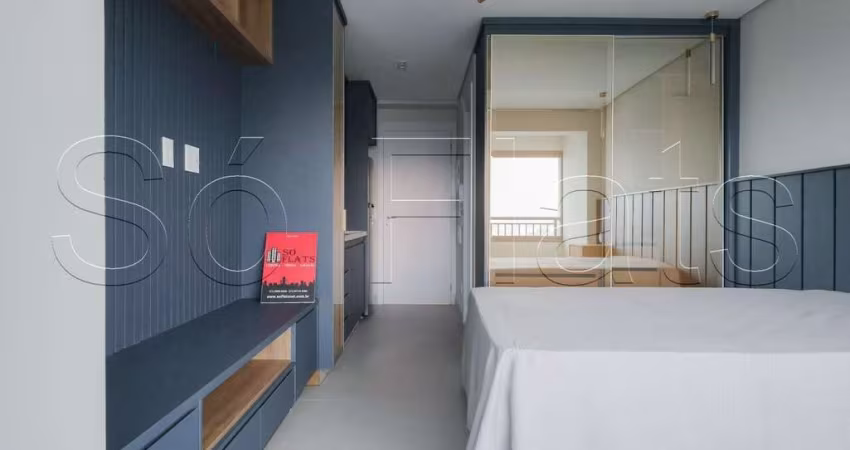 Residencial Grand Vitrali, studio disponível para locação contendo 25m² e 1 dormitório.