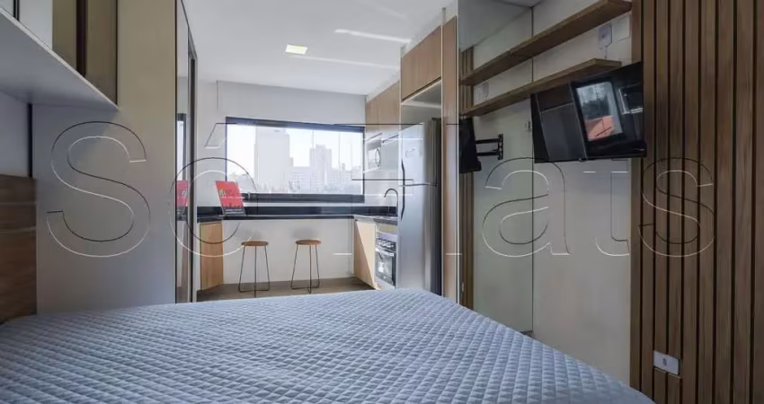 Studio Costa Aguiar, apto disponível para locação contendo 28m² e 01 dormitório.