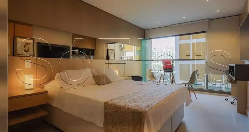 Residencial Solo Jardins, Apartamento disponível para venda com 26m² e 1 dormitório.