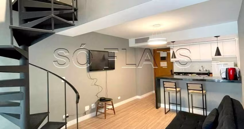Apto no Park Lane disponível para locação com 42m², 01 dormitório e 01 vaga de garagem.