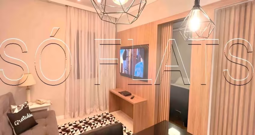 Flat no Ninety disponível para locação próximo ao Shopping Pamplona, e Avenida 9 de Julho.