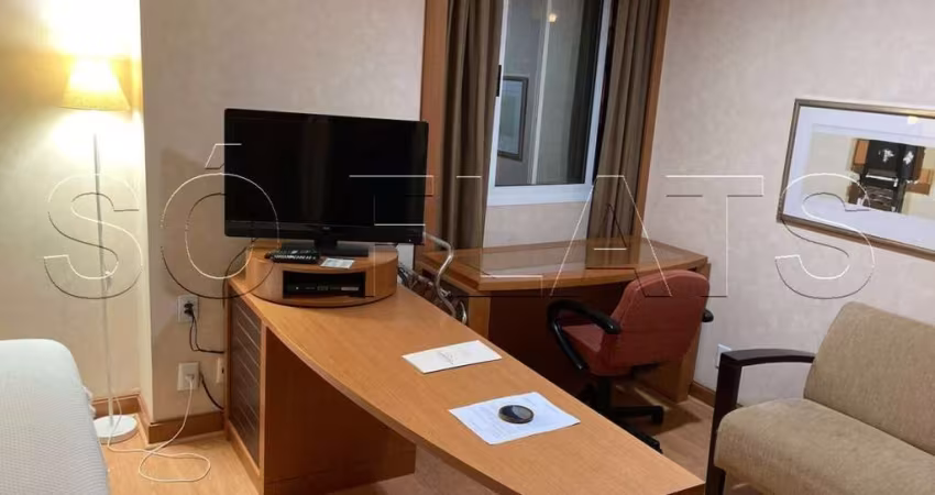 Flat Wyndham São Paulo Paulista disponível para venda com 27m², 1 dormitório e 1 vaga de garagem