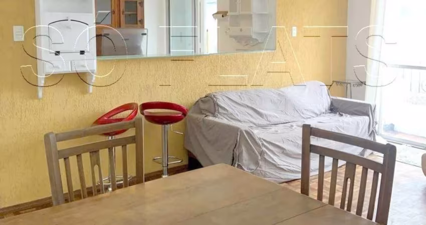 Residencial Monte Hermon, apartamento disponível para locação com 70m², 2 dormitórios e 1 vaga.