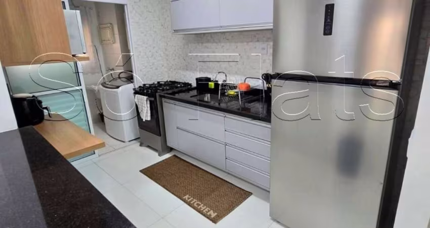 Residencial Alphaview, apto disponível para locação contendo 68m², 3 dorms e 1 vaga.