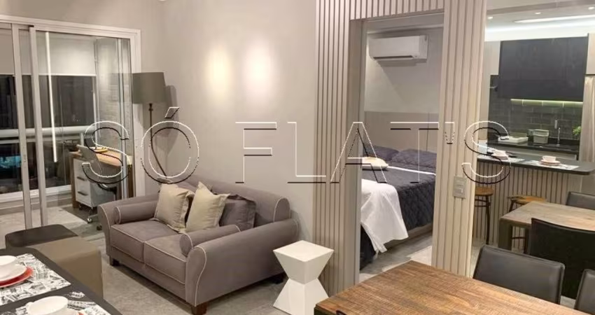 Lindo flat disponível para locação próx a Marg Pinheiros e Berrini, excelente área de lazer.