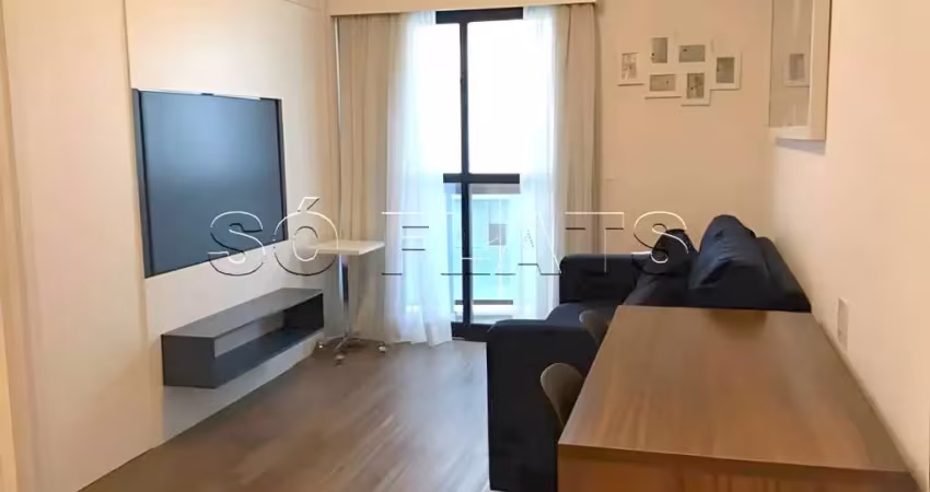 Flat The Town disponível para venda com 32m², 01 dorm e 01 vaga de garagem