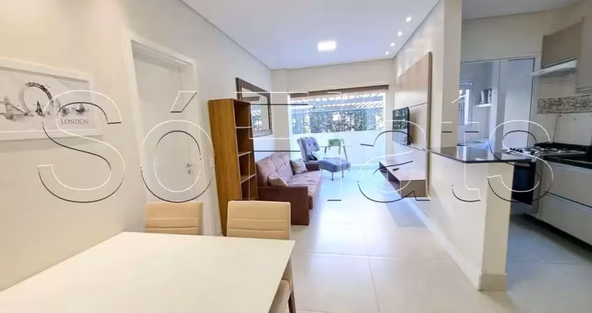 Residencial andalus, apto disponível para venda com 67m², 1 dormitório e 2 vagas