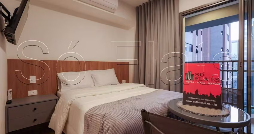 Apartamento totalmente mobiliado para locação no Paraíso.