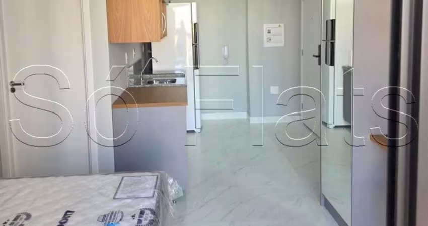 Lindo studio mobiliado no Brooklin para locação com 26m²