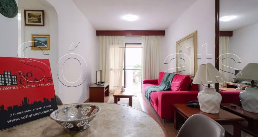 Apto no New Star disponível para locação com 1 dorm próximo a Av. 9 de Julho e Av, Paulista.