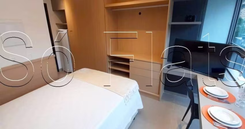 VN Oscar Freire, apto disponível para locação 20m² e 1 dormitório, localizado em Pinheiros.