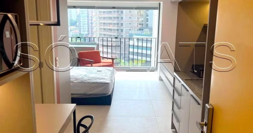 Helbor Edition Vila Madalena, flat disponível para locação com 27m² e 1 dormitório.