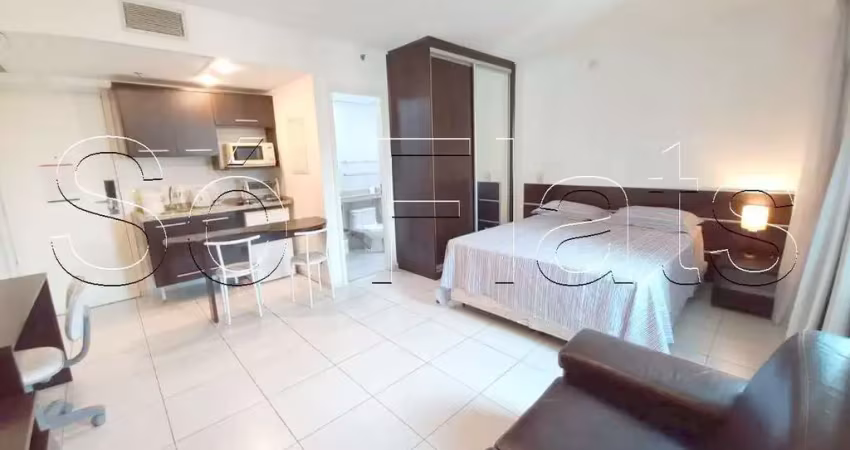 Flat Melia Ibirapuera disponível para venda com 26m², 1 dormitório e 1 vaga de garagem