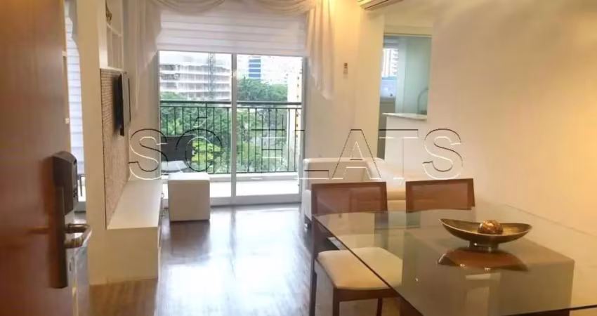 Flat Diogo Home disponível para venda com 47m², 1 dormitório e 1 vaga de garagem