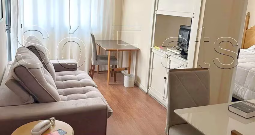 Flat Estanplaza Nações Unidas, disponível para venda com 40m², 01 dormitório e 01 vaga de garagem