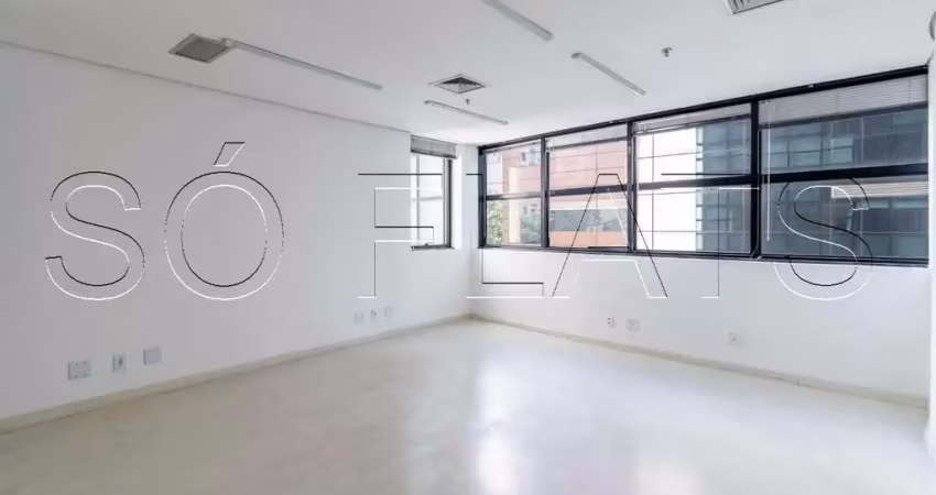Conjunto comercial paulista plaza the office, sala com 32m² e 2 vagas de garagem