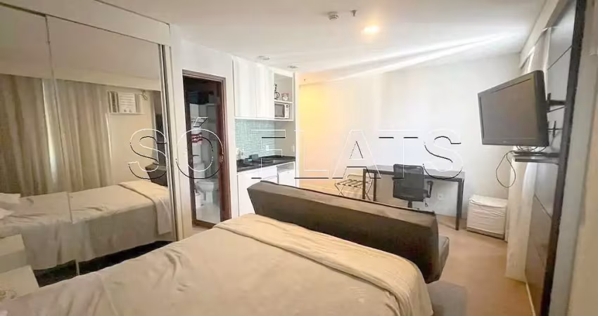 Flat Mercure Vila Olímpia, disponível para venda com 25m², 1 dormitório e 1 vaga de garagem