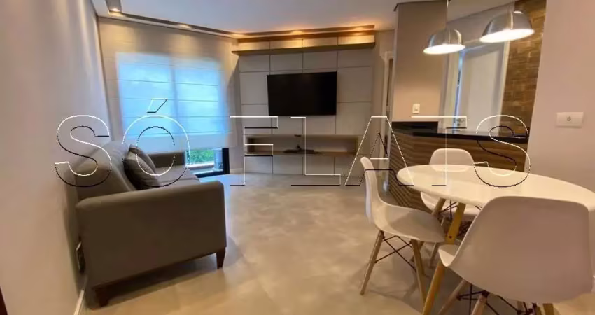 Flat esquina da faria lima com a cidade jardim, ótima localização com 1x dormitório completo.