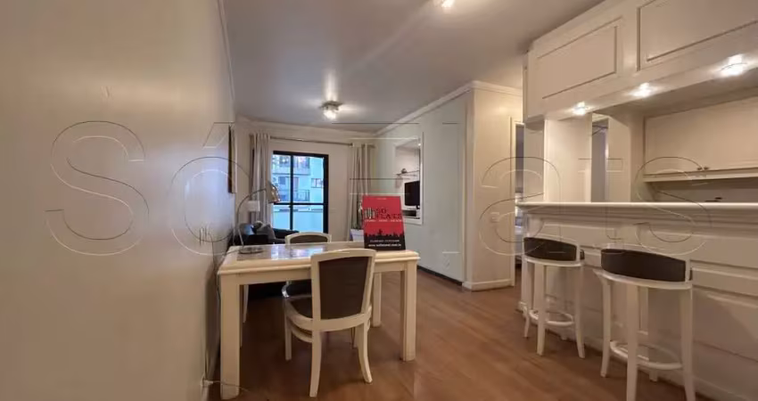 Royal victoria place, apto disponível para locação contendo 45m², 01 dormitório e 01 vaga de garagem