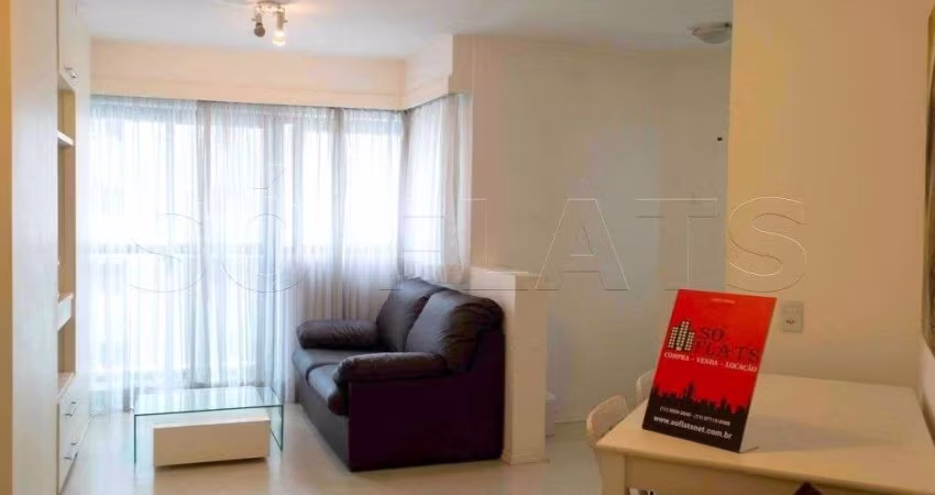 Flat mobiliado, equipado, e muito bem localizado, próximo a Av. Paulista