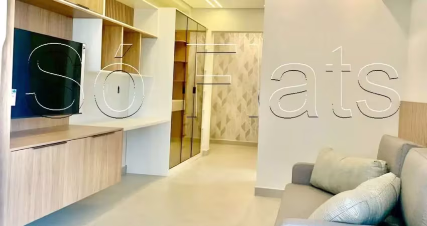 Residencial z pinheiros, studio disponível para locação com 35m² e 1 dormitório, 1 vaga.