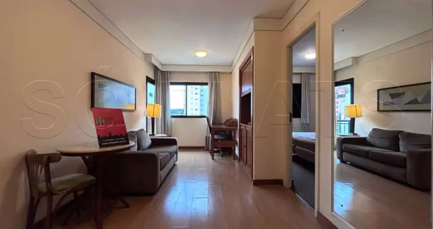 Flat estanplaza nações unidas, disponível para venda com 39m², 01 dormitório e 01 vaga de garagem