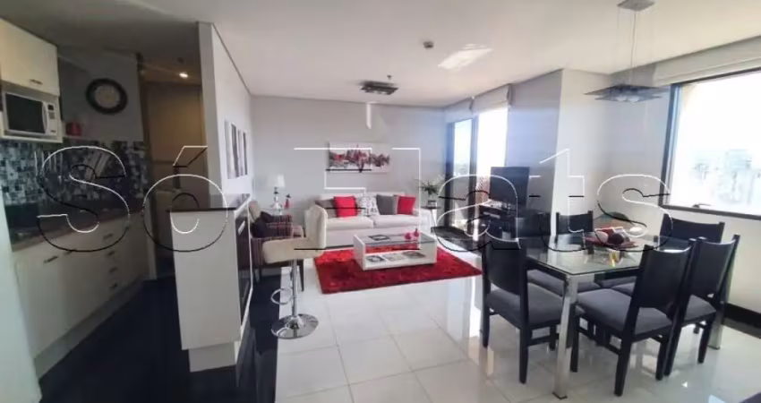 Flat staybridge disponível para venda, com 74m², 2 dormitório e 2 vagas de garagem
