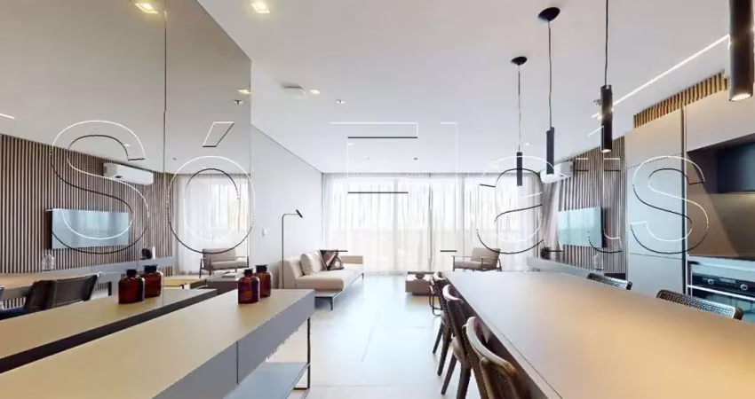 Residencial jfl125, flat disponível para locação contendo 83m², 1 dormitório e 1 vaga.