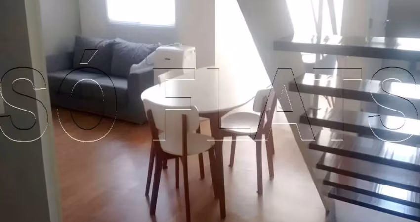 Flat duplex life moema disponível para venda com 65m², 02 dorms e 01 vaga de garagem
