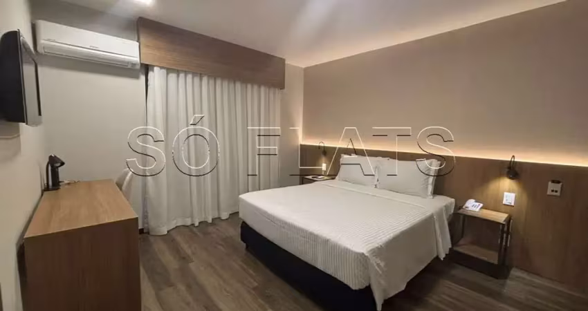 Flat interative disponível para venda com 23,22m², 01 dormitório e 01 vaga de garagem