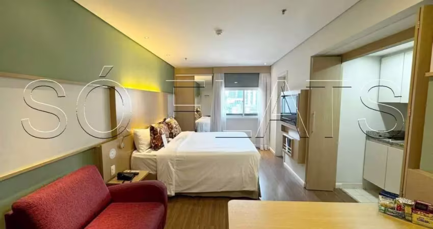 Flat mercure nações unidas, disponível para venda com 27m², 12 dormitório e 01 vaga de garagem