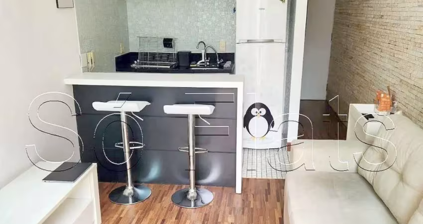 Moema loft, apartamento duplex para venda com 44m², 1 dormitório e 1 vaga de garagem