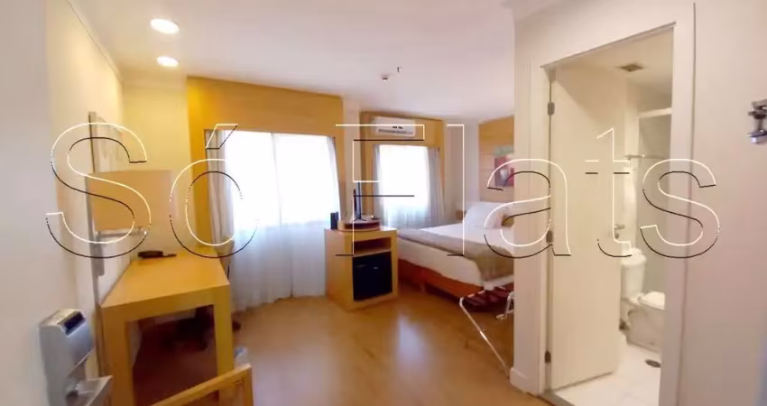 Flat nobile hotels congonhas 29m² 1 dormitório 1 vaga disponível para locação no campo belo.