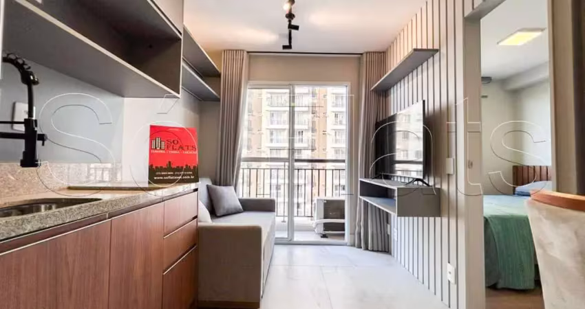 Apto disponível para locação contendo 25m² e 01 dormitório, no butantã,