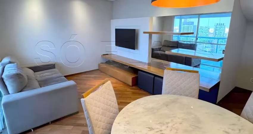 Residencial east side, apto disponível para locação contendo 80m², 2 dorms e 1 vaga.
