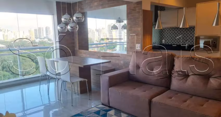 Residencial thera berrini disponível para locação contendo 68m², 1 dorm e 1 vaga no brooklin.