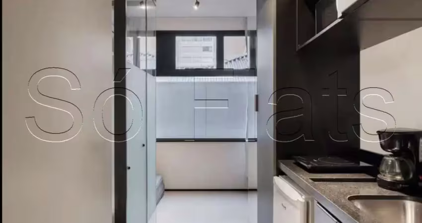 Vn novo higienópolis, apto disponível para locação com 10m² e 1 dormitório.