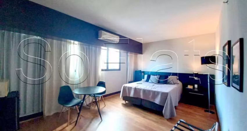 Flat wyndham são paulo berrini disponível para venda com 29m², 01 dormitório e 01 vaga de garagem