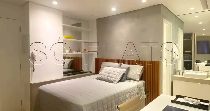 Vn ferreira lobo, apto disponível para locação com 29m², 01 dormitório e 01 vaga.