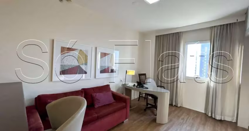 Flat quality alphaville disponível para venda com 39m², 01 dormitório e 01 vaga de garagem