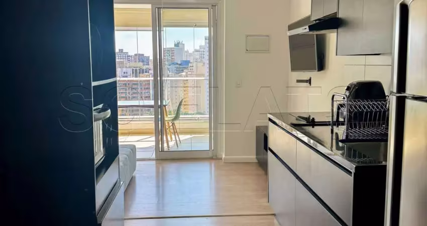 Residencial london sp, flat disponível para locação contendo 34m², 01 dormitório e 01 vaga.